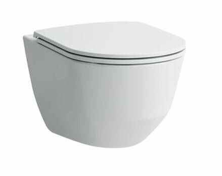 Laufen Pro ZÁVESNÉ WC S DOSKOU SLIM, SKLÁPANÍM SOFTCLOSE, biele H8669530000001