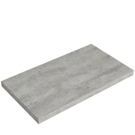 LaVita DOSKA NA SKRINKU CONCRETE 80x47 cm, hr. 3,8 cm, sivá