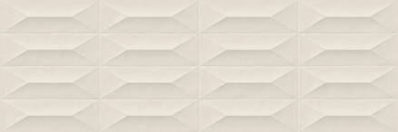 Marazzi COLORPLAY M4KR CREAM STR. CABOCHON 3D REKT. 30x90 obklad