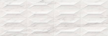 Marazzi MARBLEPLAY WHITE STR GEM 3D M4PC REKT. 30x90 obklad
