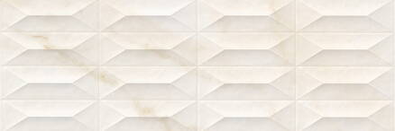 Marazzi MARBLEPLAY IVORY STR GEM 3D M4PF REKT. 30x90 obklad