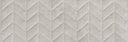Marazzi WORK M139 GREY STR. SPIKE 3D REKT. 30x90 obklad