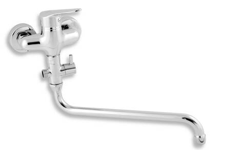 Novaservis Paneláková nástenná vaňová batéria bez príslušenstva 100 mm TITANIA IRIS NEW 94475/1,0