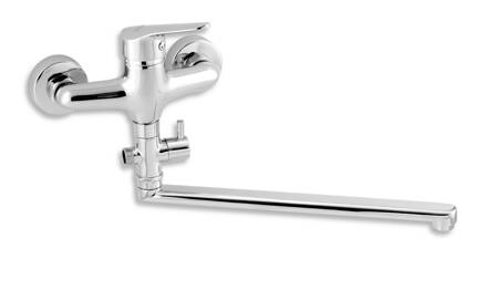 Novaservis Paneláková nástenná vaňová batéria bez príslušenstva 150 mm TITANIA IRIS NEW 94472/1,0