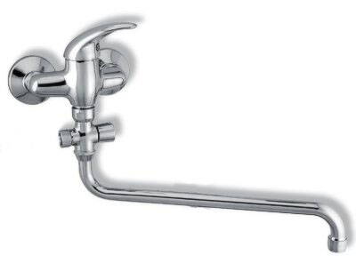 Novaservis Paneláková nástenná vaňová batéria bez príslušenstva 150 mm METALIA 55 chrómová 55071/1,0