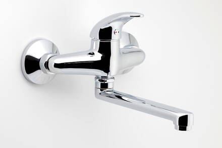 Novaservis Umývadlová a drezová batéria 150 mm METALIA 55 chróm 55076,0