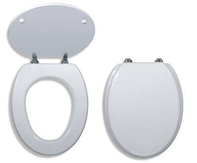 Novaservis Sedátko MDF biela WC/BILA