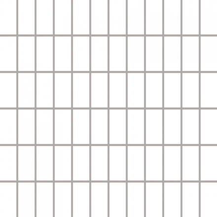 Paradyz ALTEA BIANCO MOZAIKA PRASOWANA K.2,3X4,8 29,8X29,8 mozaika