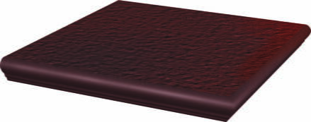 Paradyz CLOUD BROWN ROHOVÁ S NOSOM 33X33 schodovka
