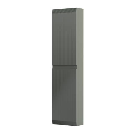 Oristo BRYLANT UNI SKRINKA VYSOKÁ BOČNÁ 40 cm, olivová matná ryhovaná OR36-SB2D-40-17R