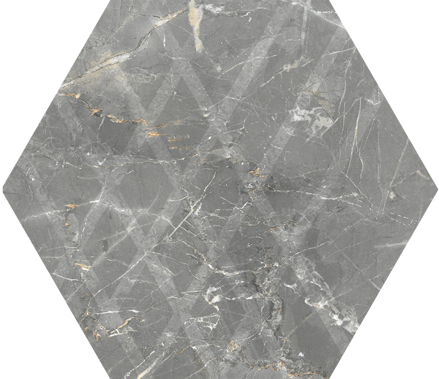 Paradyz MARVELSTONE HEKSAGON LIGHT GREY 17,1x19,8 dlažba