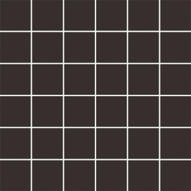 Paradyz MODERNIZM NERO MOZAIKA CIETA K.4,8X4,8 29,8X29,8 mozaika