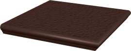 Paradyz NATURAL BROWN ROHOVÁ S NOSOM STRUKT 33X33 schodovka
