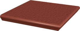 Paradyz NATURAL ROSA ROHOVÁ S NOSOM STRUKT 33X33 schodovka