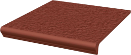 Paradyz NATURAL ROSA ROVNÁ S NOSOM STRUKT DURO 30X33 schodovka