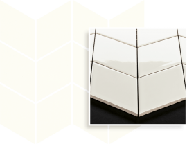 Paradyz Univerzálna MOZAIKA BIANCO ROMB BRAID 20,5X23,8 mozaika