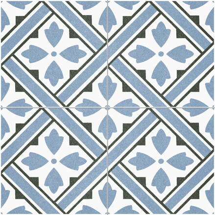 Prissmacer Ceramica HOWARD BLUE MAT 45x45 dlažba