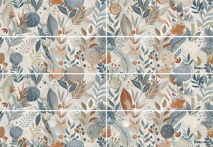 Rako Home BLOSSOM VIACFAREBNÝ 30x90x8 dekor WIRVN529