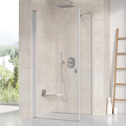 Ravak SPRCHOVÝ KÚT CRV1-80 satin + transparent 1QV40U01Z1