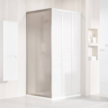 Ravak SPRCHOVÁ PEVNÁ STENA APSS-75 198 satin + pearl ku sprchovým dverám 94030UR211