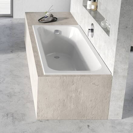 Ravak VAŇA OBDĹŽNIKOVÁ CHROME SLIM 150x70 snowwhite C721300000