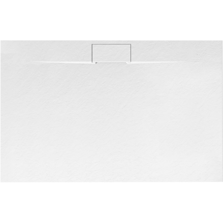 Rea BAZALT LONG WHITE OBDĹŽNIKOVÁ SPRCHOVÁ VANIČKA 80x120, biela REA-K3321