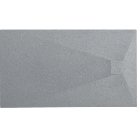 Rea MAGNUM GREY OBDĹŽNIKOVÁ SPRCHOVÁ VANIČKA 90x120, sivá REA-K4108