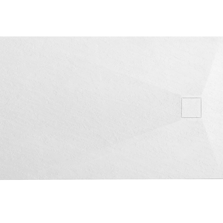 Rea MAGNUM WHITE OBDĹŽNIKOVÁ SPRCHOVÁ VANIČKA 80x100, biela REA-K3335