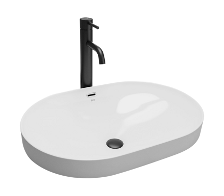 Rea ARLETA UMÝVADLO ZÁPUSTNÉ 61,5 cm, biele keramické REA-U8700