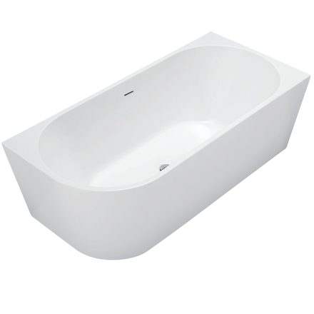 Rea SYDNEY 170 VAŇA VOĽNE STOJACA 170x80, pravá biela sanitárny akrylát REA-W8803