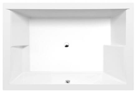 DUPLA asymetrická vaňa 180x120x54cm, biela