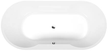 IO oválna vaňa 180x85x49cm, biela