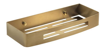 SMART polica do sprchy, 300x45x128mm, zlato mat