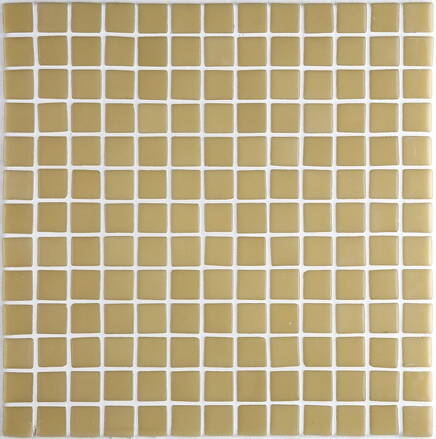 LISA plato sklenenej mozaiky 2,5x2,5cm, beige