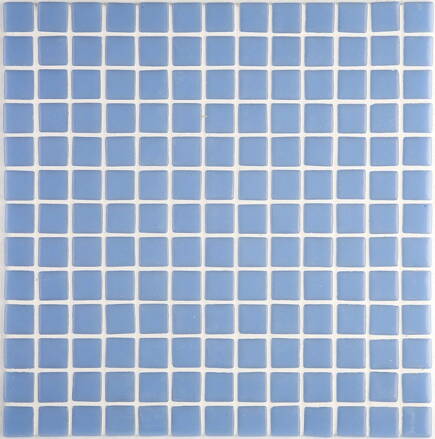 LISA plato sklenenej mozaiky 2,5x2,5cm, blue