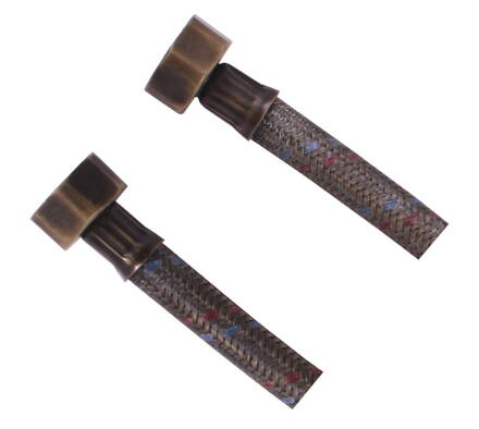Flexibilná nerezová hadica FxF 1/2"x1/2", 40cm, bronz Flexibilná nerezová hadica FxF 1/2"x1/2", 40cm, bronz