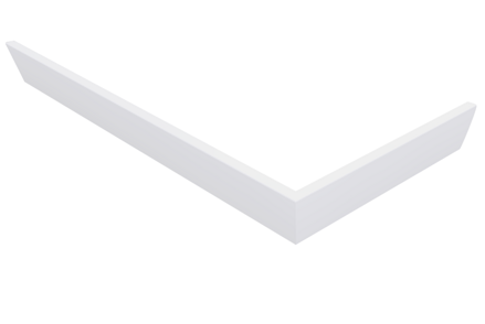KARIA 100x80 panel rohový, výška 11 cm, ľavý