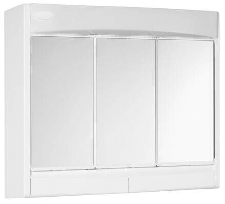 SAPHIR galérka 60x51x18cm, zářivka T8,1x15W, G13, biela plast