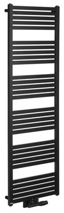 GRUNT vykurovacie teleso 500x1610 mm, stredové pripojenie, čierny mat