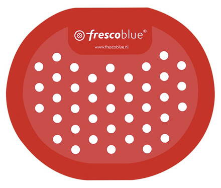 FRESCOBLUE Sitko pre urinál 168x140 mm, červené