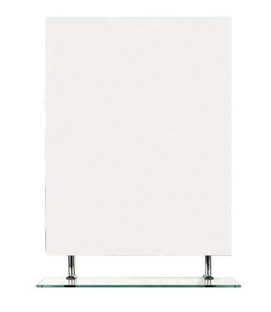 WEGA zrkadlo 700x800mm, s policou