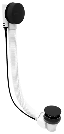 Vaňová súprava s bovdenom, dĺžka 600mm, zátka 72mm, čierna mat