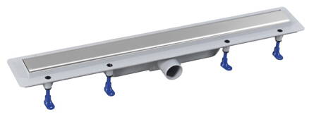 FLISE sprchový kanálik pre dlažbu,superflow DN50, 710x122x65 mm