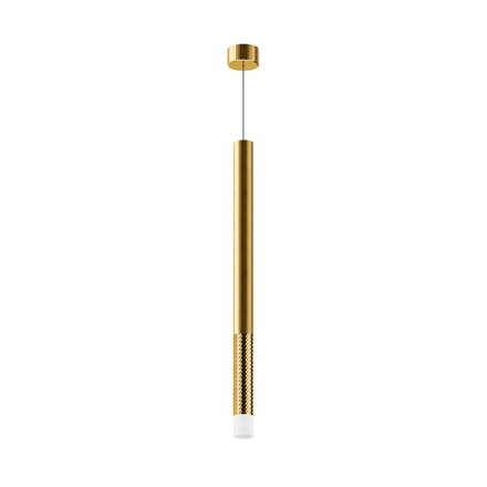 PUCCINI závesné LED svietidlo, 4W, 600x40mm, zlato