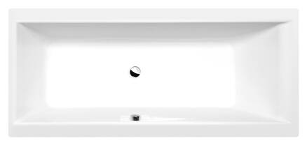 CLEO obdĺžniková vaňa 180x80x48cm, biela