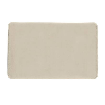 FUZZY kúpeľňová predložka, 50x80cm, 100% polyester, protišmyk, tortora