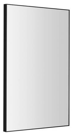 AROWANA zrkadlo v ráme 500x800mm, čierna mat