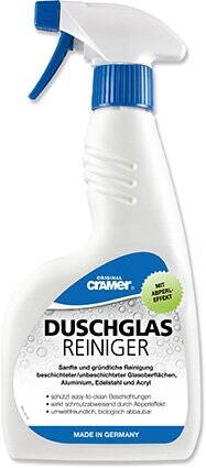 Čistiaci a ochranný prostriedok na sklo sprchových zásten, 750 ml