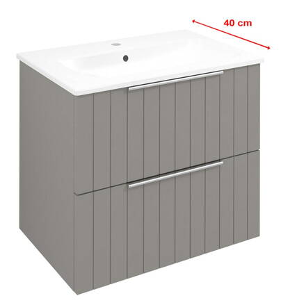 CIRASA umývadlová skrinka 58x54x39cm, agila strip