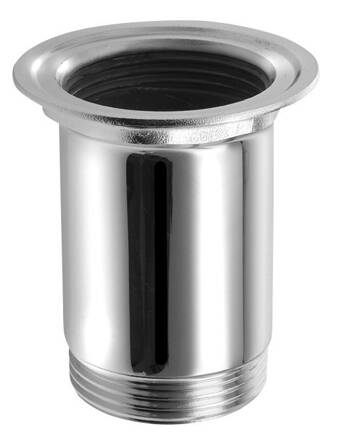 Predĺženie 5/4", 69mm, chróm